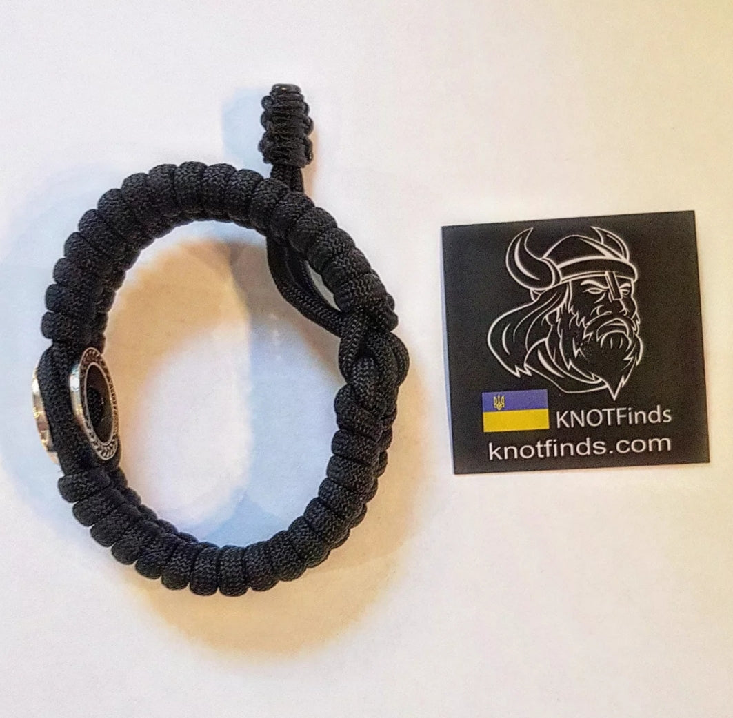 Exorcist Bracelet | St. Benedict Cross Bracelet | Catholic Paracord Bracelet | Religious Gift for Men & Women | Handmade Vatican Jewelry