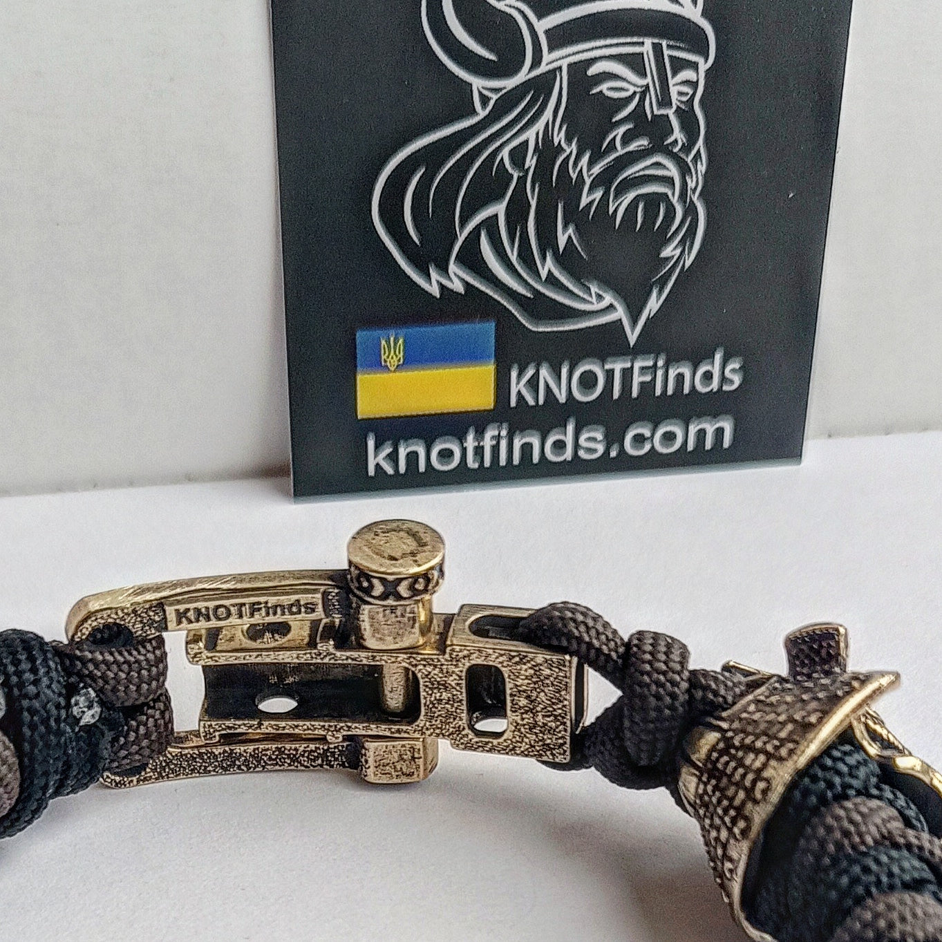 Samurai bracelet / Scandinavian jewelry / gift for him / paracord bracelet / parachute cord / biker bangle