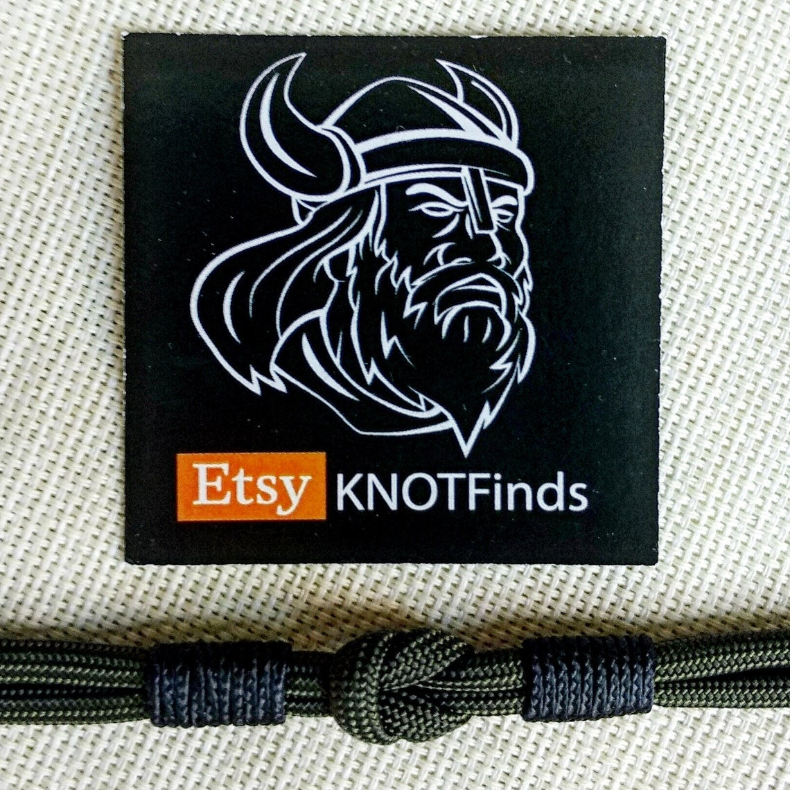 Unloading camp bangle. Thin military bracelet. Bangle rope. Army style.