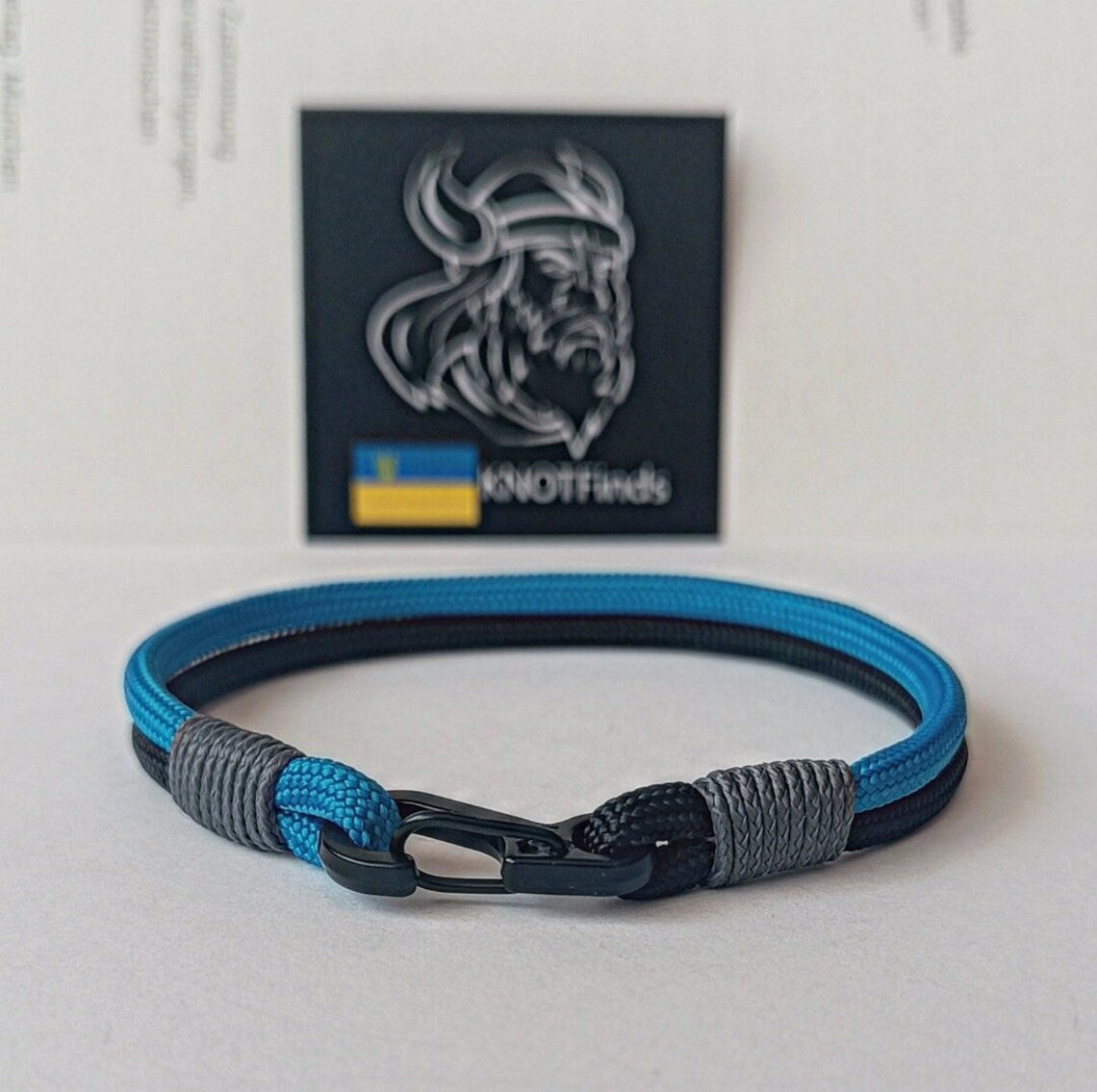 Marine bracelet. Sea regatta bangle. Sailing bracelet. Extreme durable. Bangle rope.