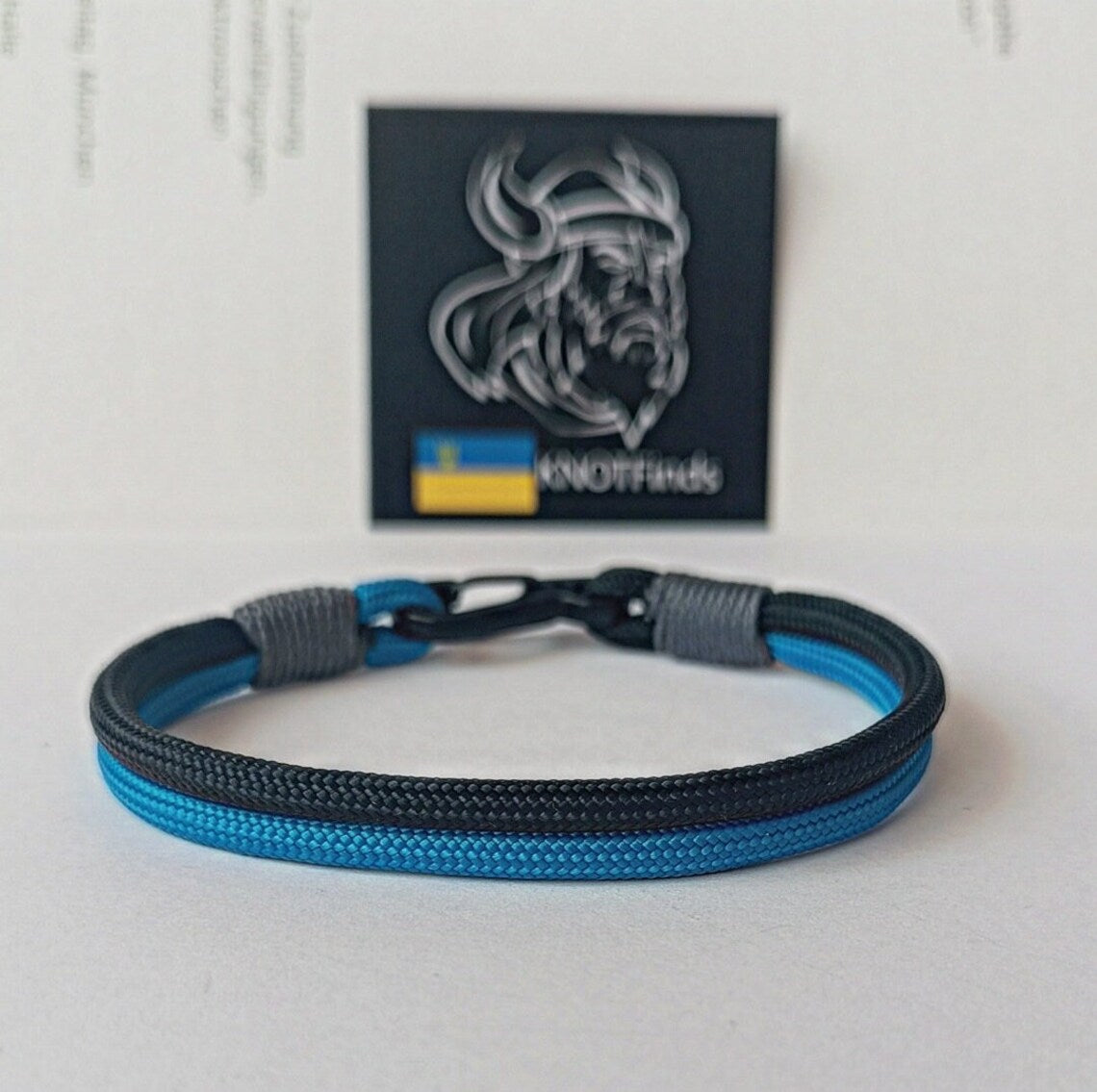 Marine bracelet. Sea regatta bangle. Sailing bracelet. Extreme durable. Bangle rope.