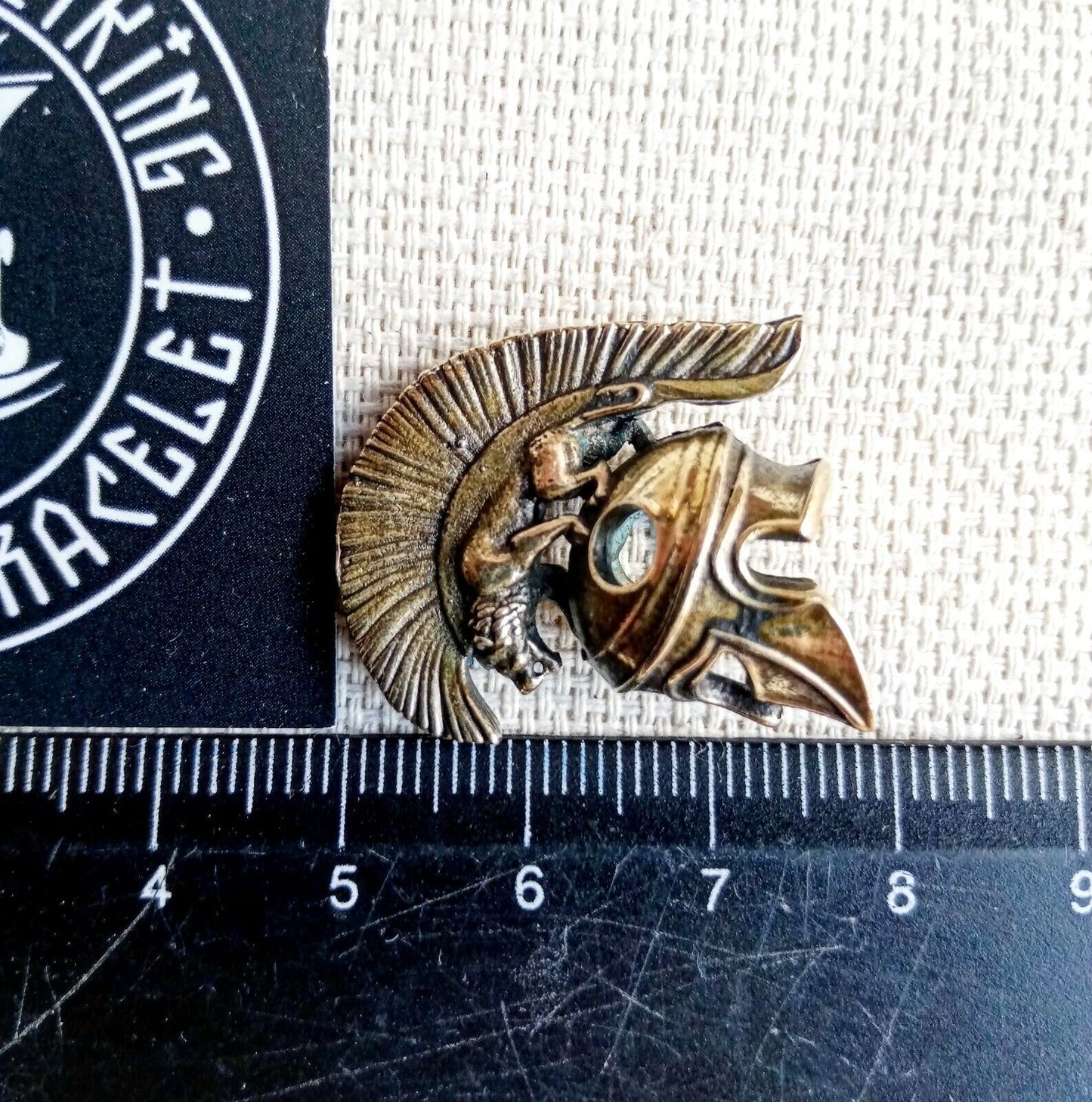 Spartan paracord beads - Spartan bead. Big, heavy bead are handmade with unique designs!