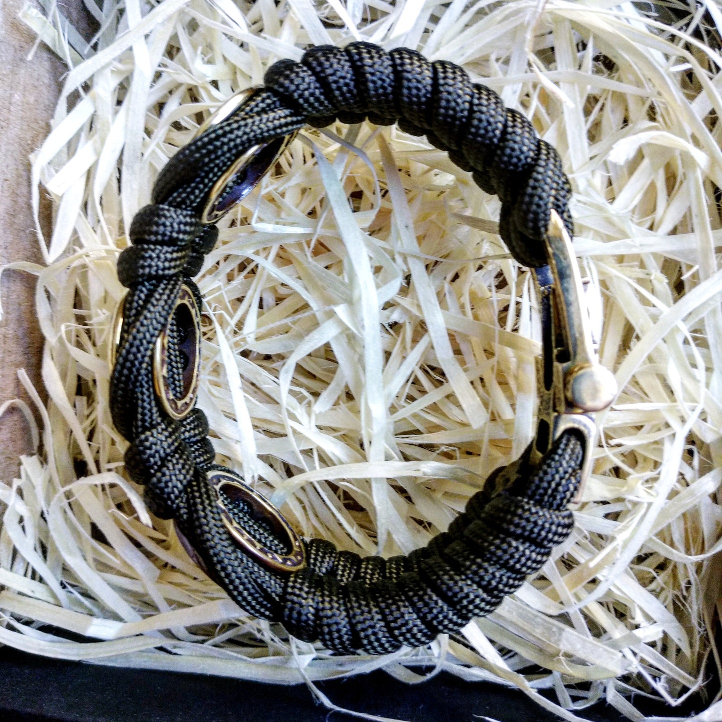 Paracord bracelet / Templar bangle / gift for him