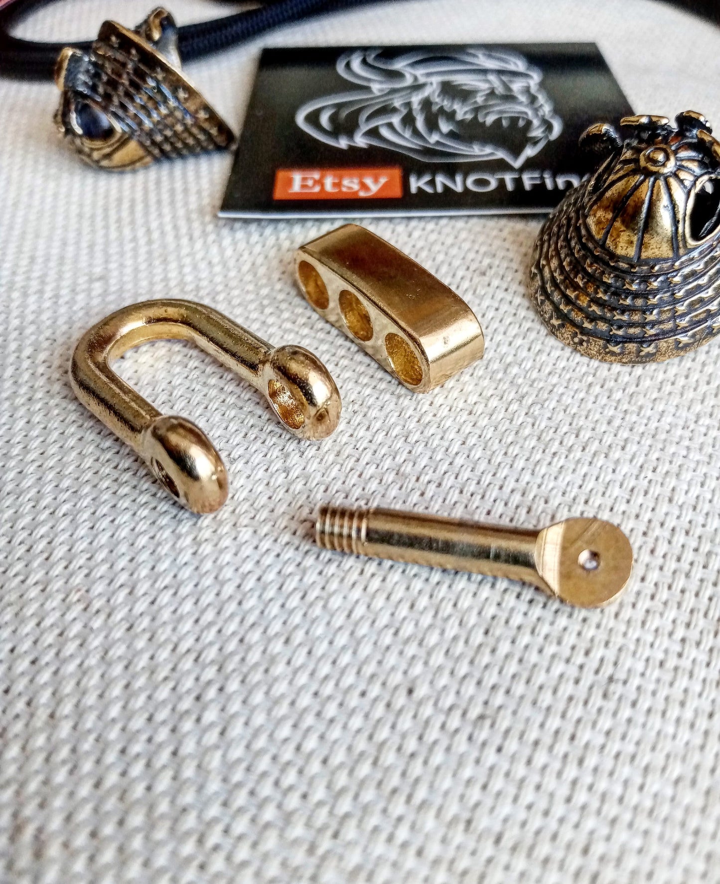 SAMURAI, paracord 550. Set for weaving a bracelet from paracord. DIY gift. Do it yourself.