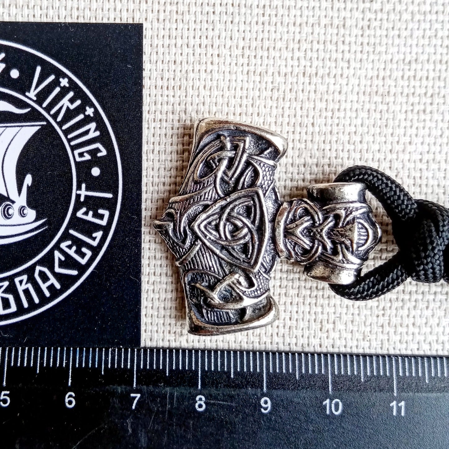 Mjolnir pendant for mens necklace Thor's Hammer steel clasp for bracelet from paracord