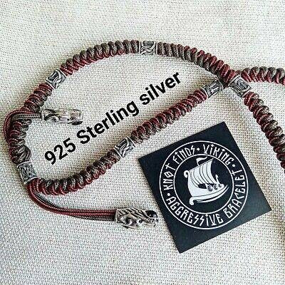 925 Sterling silver men's necklace, Vikings jewelry, men's accessories. Mjolnir necklace Scandinavian style.
