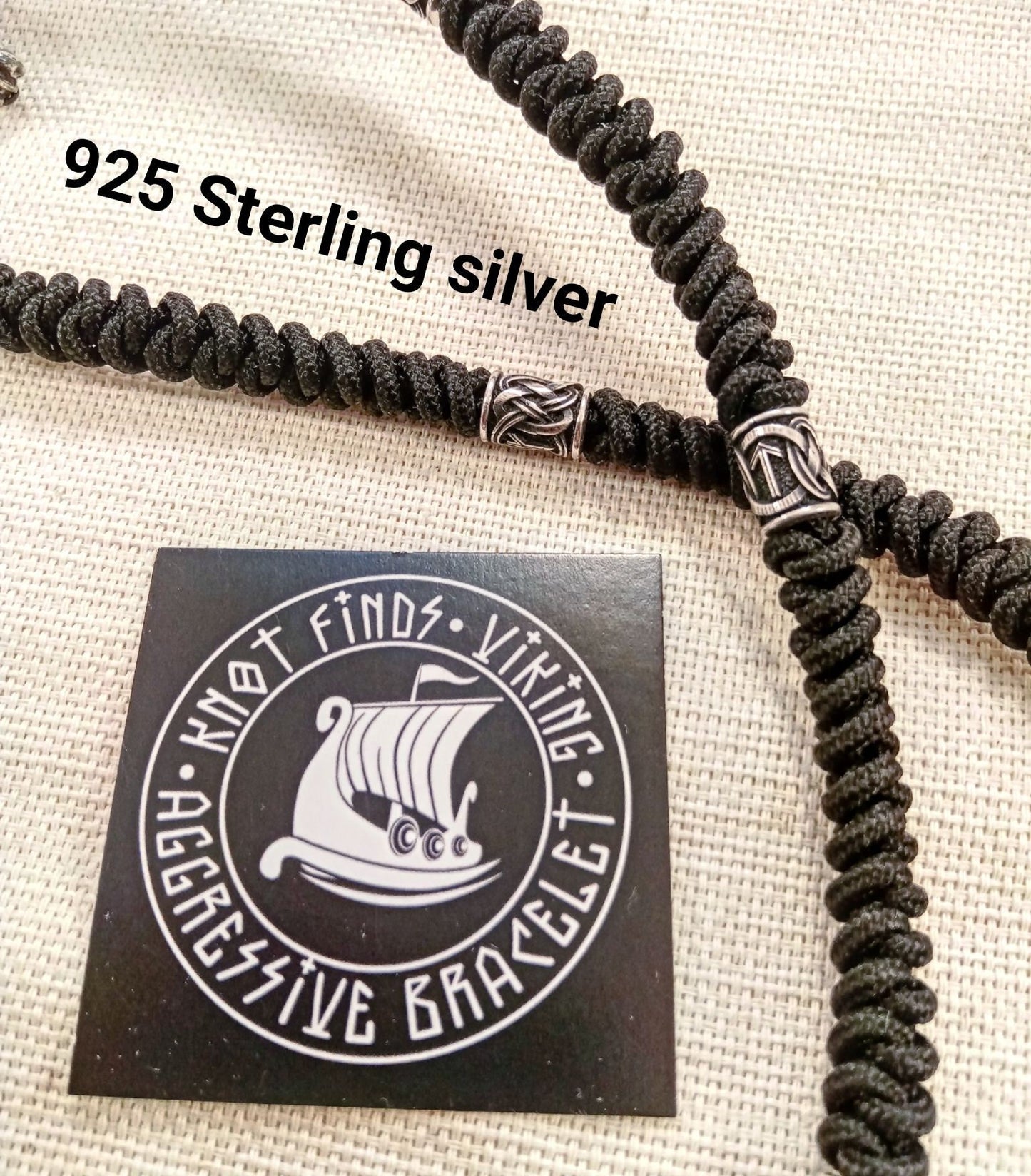 925 Sterling silver viking necklace. Scandinavian jewelry. Mens luxury accessories. Gift for viking.