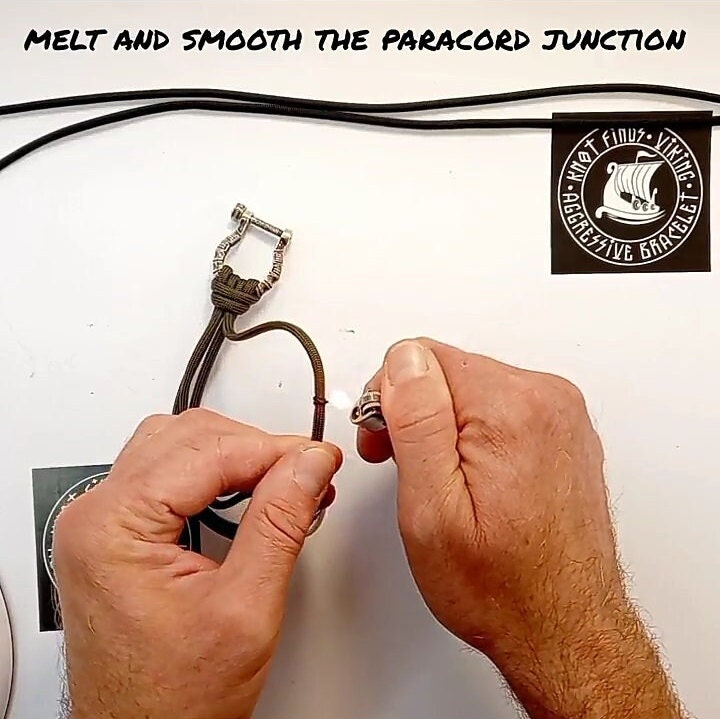 Tutorials weaving paracord bracelet. Instructions for the ALIEN bangle. Instructions for creating a bracelet with your own hands. Halloween.