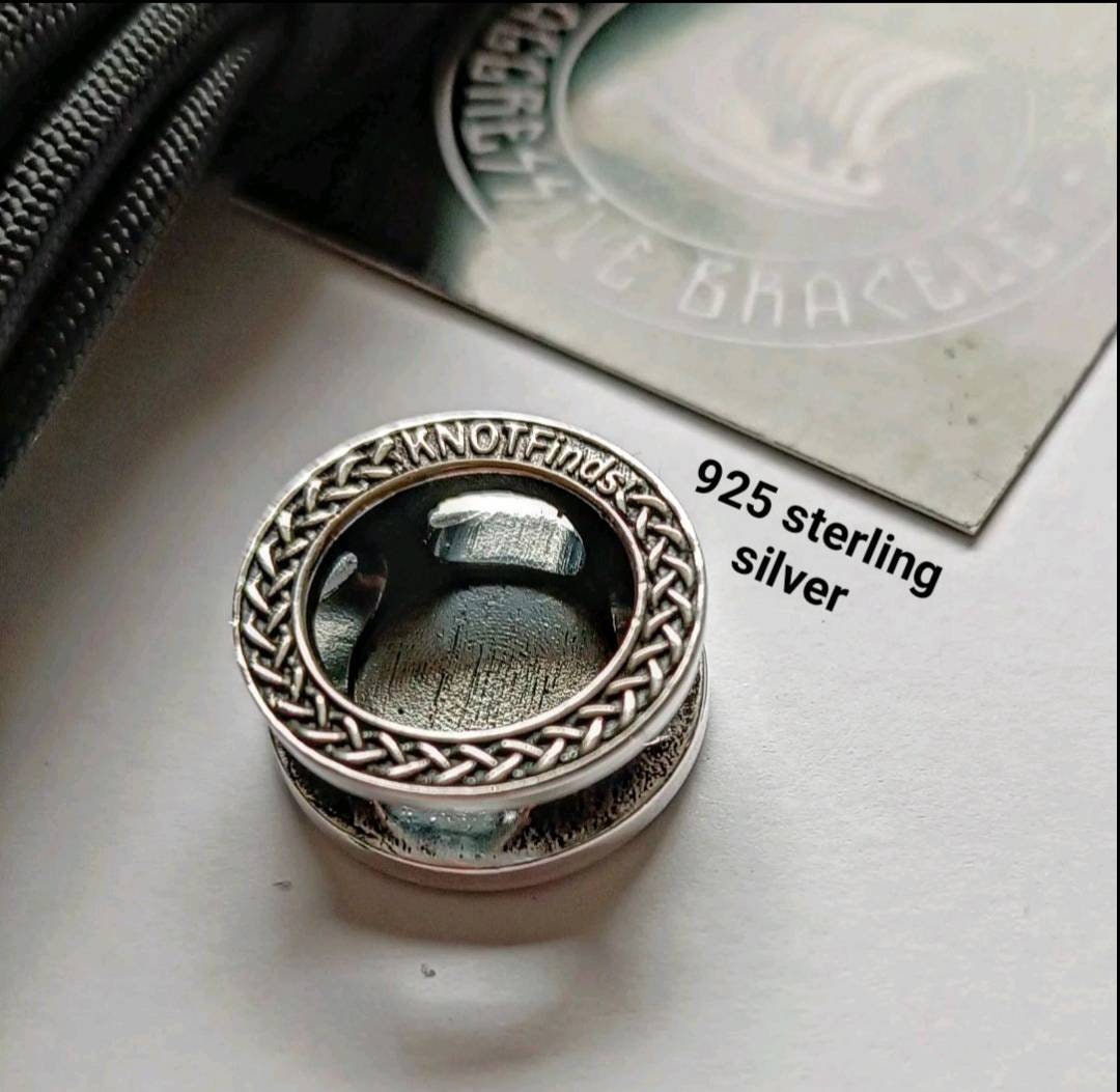 Jesus Christ symbol. 925 Sterling Silver Round Bead. Bead for Bracelet. Religious Accessory. Easter holidays.