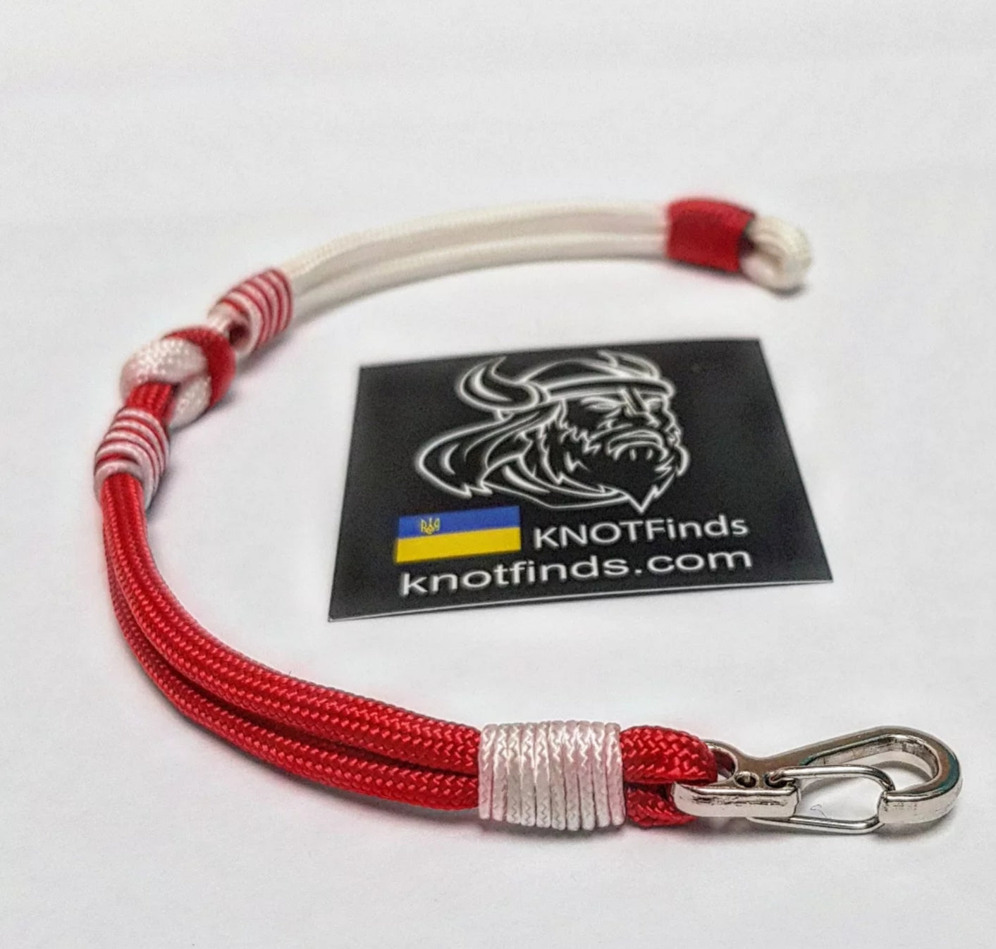 Handmade Polish Paracord Bracelet – Thin Military Carabiner Bracelet | Poland Flag | Waterproof Survival Rope Bracelet for Men and Women