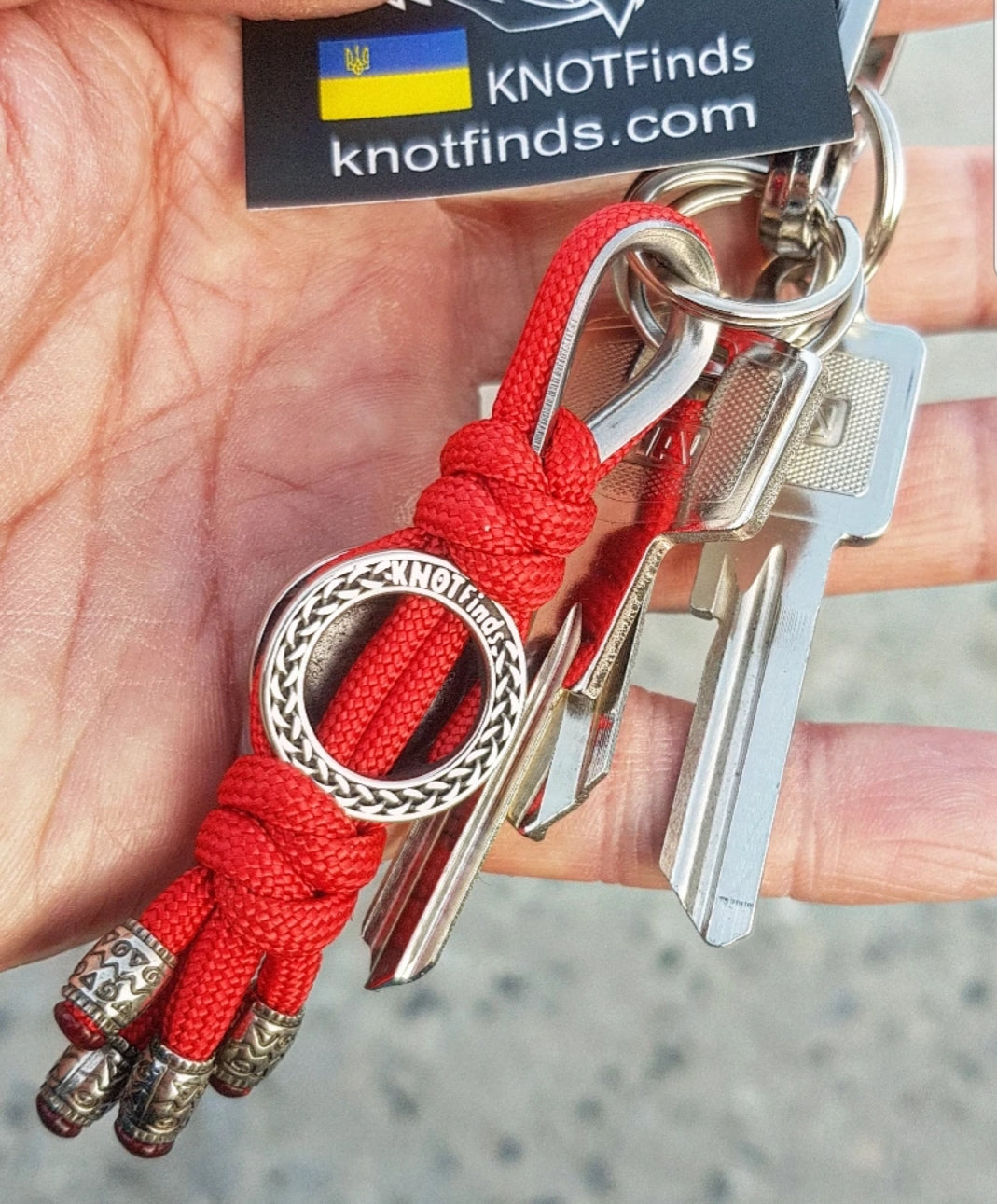 Handcrafted Stainless Steel Pilgrim’s Cross Keychain – Symbol of Path, Protection & Inner Vow