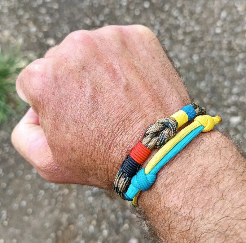 Multicolor Viking factory Rope Bracelet