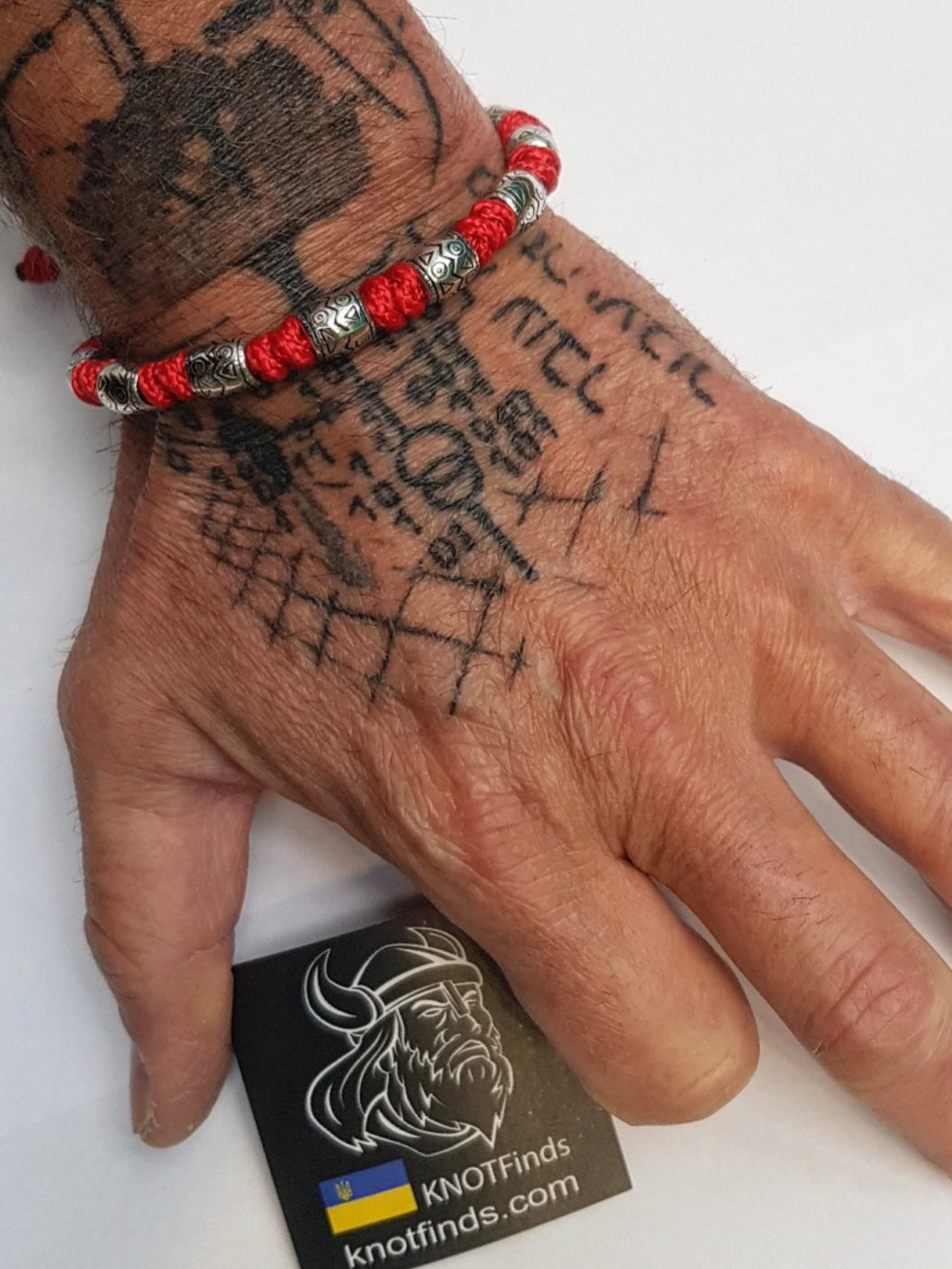 Red Minicord Bracelet — a handcrafted path-relic for those who move forward with strength and intention.