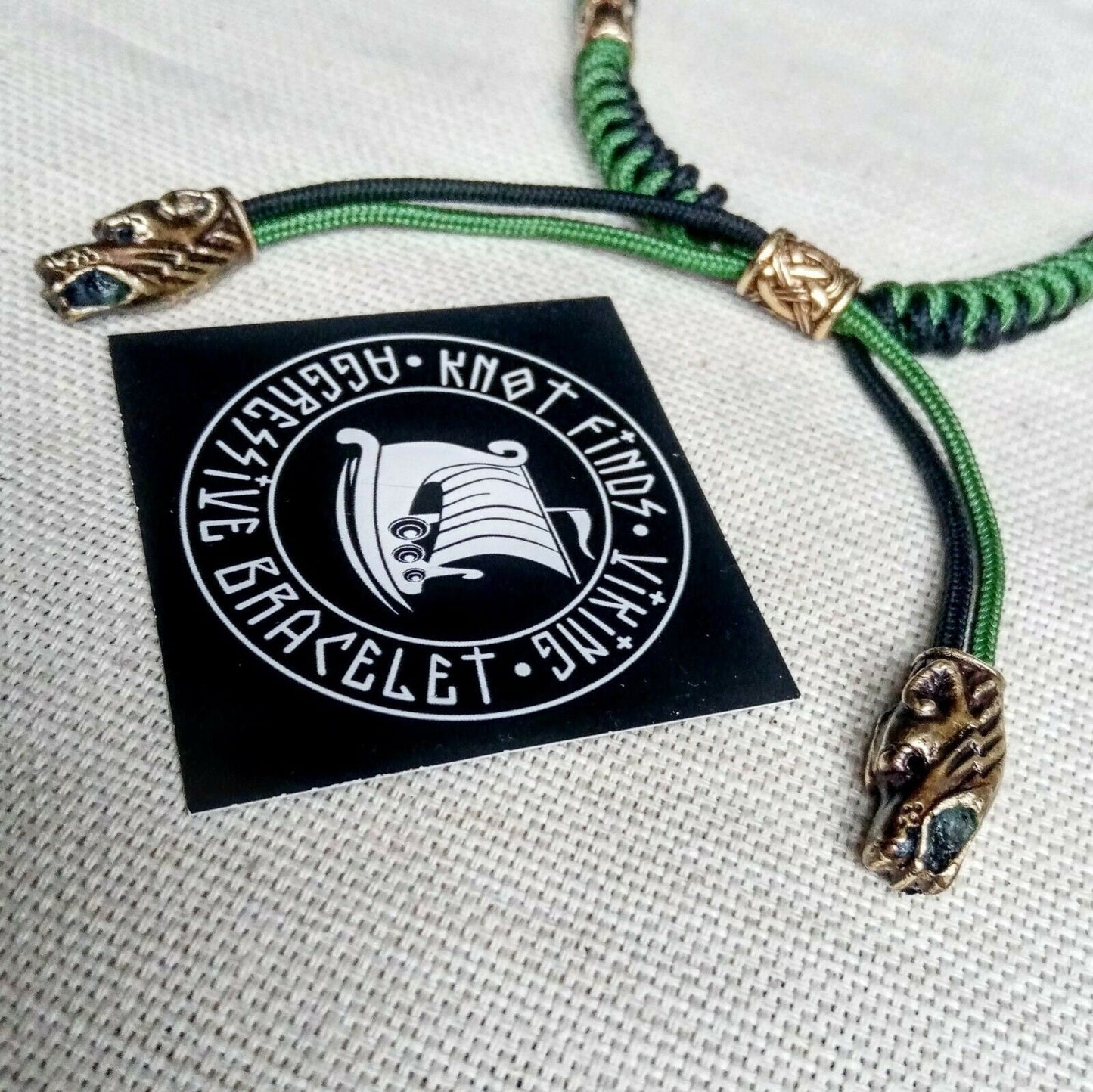 Mens necklace. Paracord necklace with beads. Mens Choker. Mjolnir necklace. Celtic knot. Nordic necklace.