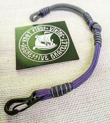 Bangle rope. Extreme durable. Paracord carabiner bracelet. Adventure bracelet. Unloading camping.