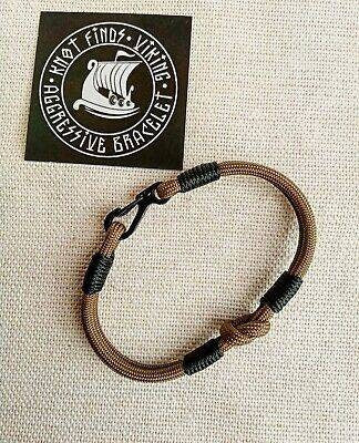 Thin military bracelet "EARTH" made of paracord and carbine for men. Army style.